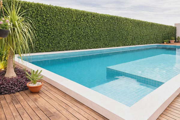 Natural Buxus Artificial Hedge Panel 1m x 1m – SGS UV Resistant — video thumbnail