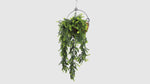 EverLush Mixed Green Foliage Vine measuring 77cm, featuring a blend of realistic green leaves and cascading foliage for a full, natural appearance. UV and weather-protected for long-lasting durability in indoor and outdoor décor, vertical gardens, commercial displays, and maintenance-free greenery installations.