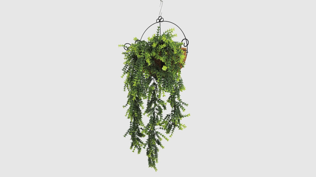 EverLush Mixed Green Foliage Vine measuring 77cm, featuring a blend of realistic green leaves and cascading foliage for a full, natural appearance. UV and weather-protected for long-lasting durability in indoor and outdoor décor, vertical gardens, commercial displays, and maintenance-free greenery installations.