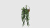 Artificial Hanging Fern Garland measuring 18cm x 76cm, designed with lifelike cascading fern leaves to add natural greenery to any space. UV-resistant and fire-rated construction makes it suitable for both indoor and outdoor decorative applications, with long-lasting color and durability.