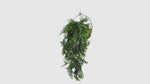 Mediterranean Fern Trailing Vine measuring 22cm x 76cm, featuring lifelike cascading fern foliage that adds natural texture and greenery to any space. UV-resistant and fire-rated for safe, long-lasting use in indoor and outdoor décor, commercial installations, event displays, and vertical garden designs