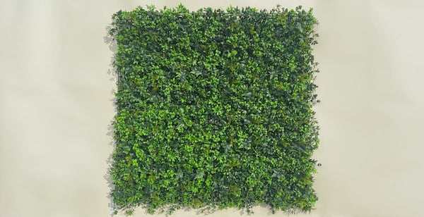 Luxury Mixed Ivy Artificial Hedge Panel 1m x 1m – SGS UV Resistant — video thumbnail