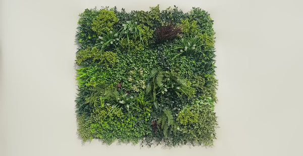 Lush Spring Vertical Garden 100cm x 100cm - UVTEX Certified UV Resistant — video thumbnail