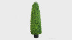 artificial bright buxus tree 120cm - rotating product video