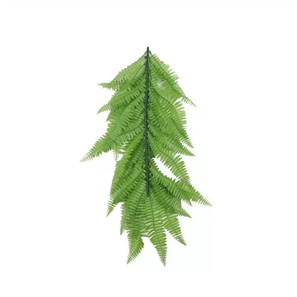PureLush Bright Green Fern Bush – Outdoor-Friendly 55cm — gallery image 4