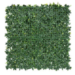Rainforest Reverie artificial green wall panel 1m x 1m, backing