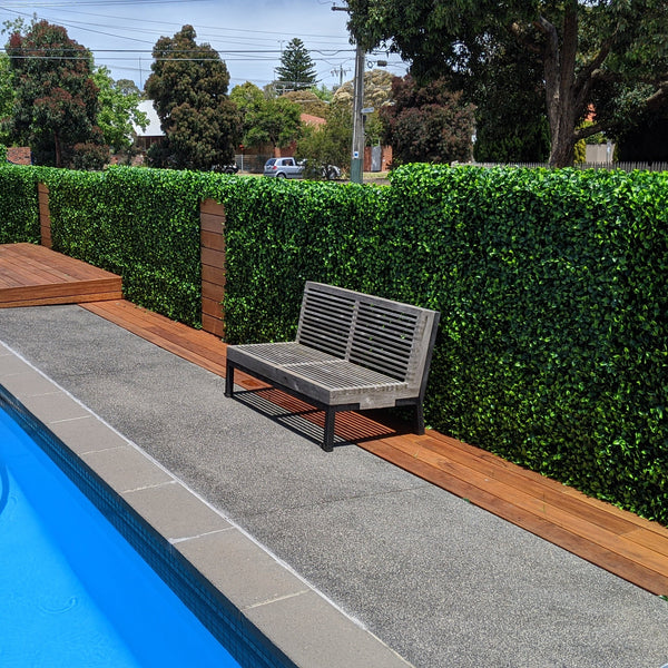 Sample - Jasmine Leaf Artificial  Hedge Panel (25cm x 25cm) — gallery image 17
