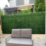 Sample Mixed Boxwood Artificial Vertical Garden (25cm x 25cm) - Designer Vertical Gardens artificial garden wall plants artificial green wall australia