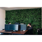 Sample - White Lily Artificial Vertical Garden Panel (25cm x 25cm) - Designer Vertical Gardens artificial garden wall plants artificial green wall australia