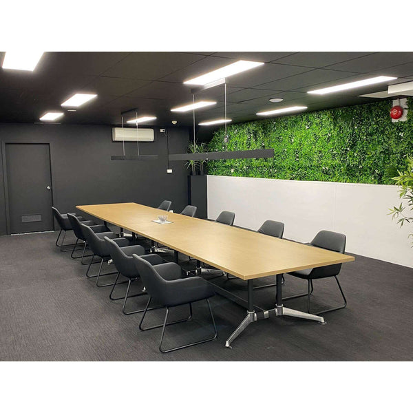 Sample - White Lily Artificial Vertical Garden Panel (25cm x 25cm) — gallery image 6