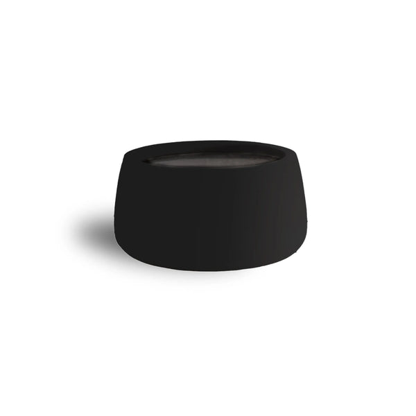 Luxury Soft Tapered Bowl Planter Set of 4 | Matt Black, White & Grey | Premium Pot Range — gallery image 9