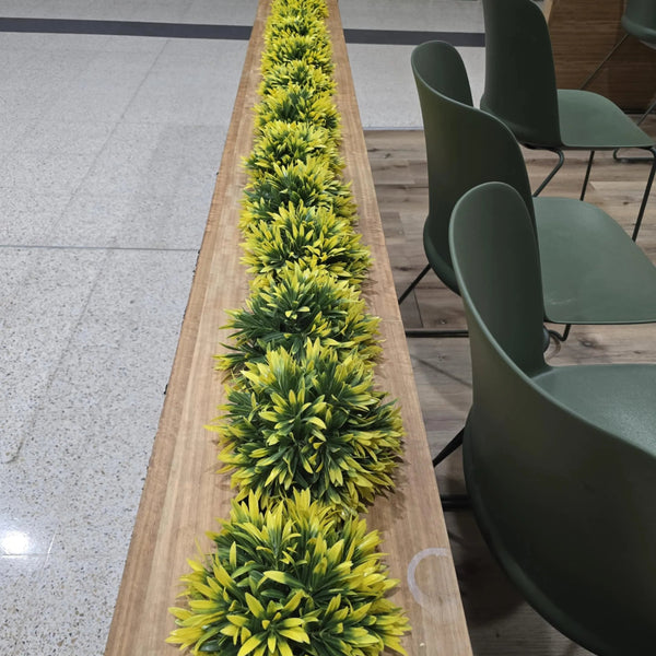 Small Potted Artificial Decorative Yellow Lily Plant UV Resistant 20cm - image 2