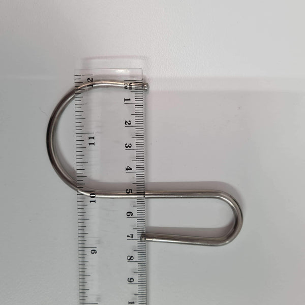 Stainless Steel Hanging Hooks 9cm x 7cm 10 Pieces - image 4