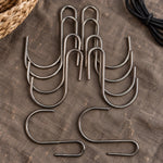 Stainless Steel Hanging Hooks 9cm x 7cm 10 Pieces - Designer Vertical Gardens Installation Equipment