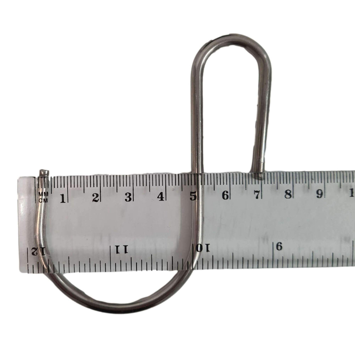 Stainless Steel Hanging Hooks 9cm x 7cm 10 Pieces — gallery image