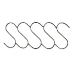 Stainless Steel Hanging S Hooks 12cm X 6cm 25 Pieces - Designer Vertical Gardens artificial green wall installation Installation Equipment