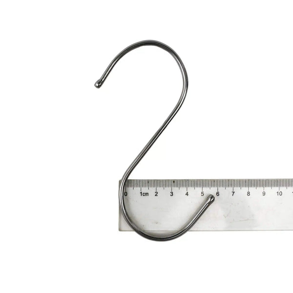 Stainless Steel Hanging S Hooks 12cm X 6cm 25 Pieces — gallery image 4