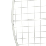 Sturdy Circular Flower Wall / Event Stand 200cm Diameter (White Frame) - Designer Vertical Gardens Installation Equipment