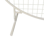 Sturdy Circular Flower Wall / Event Stand 200cm Diameter (White Frame) - Designer Vertical Gardens Installation Equipment