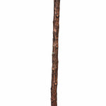 Single wooden stick on a white background