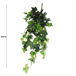 UV Artificial Ivy Hanging Bush - 100cm - Designer Vertical Gardens artificial garden wall plants artificial green wall australia