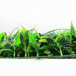 UV Native Tea Tree Artificial Vertical Garden / Fake Green Wall 1m x 1m UV Resistant - Designer Vertical Gardens artificial garden wall plants artificial green wall australia