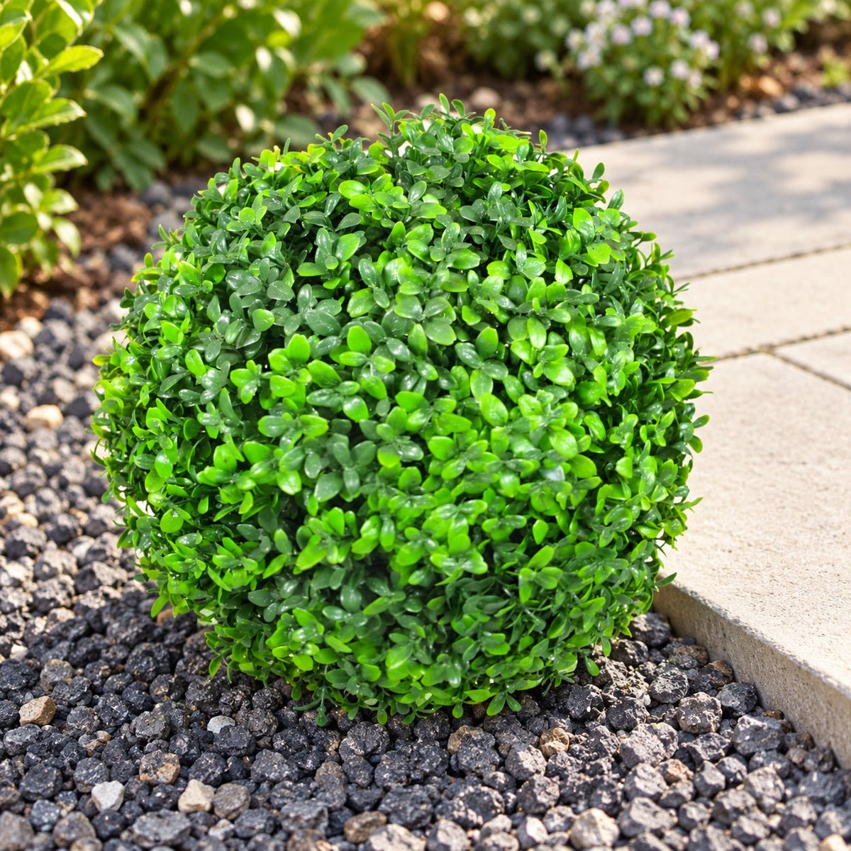 UV Resistant Artificial Topiary Ball (Buxus) 28cm - Designer Vertical Gardens