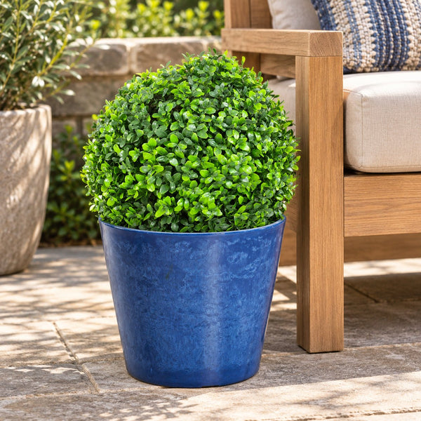 UV Resistant Artificial Topiary Ball (Buxus) 28cm — gallery image 7