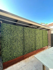 Portable Mixed Boxwood Hedge 2m x 1m - UVTEX Certified UV Resistant