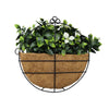 Wall-Mounted Flowering Jasmine Basket – UV Resistant (20cm x 35cm)