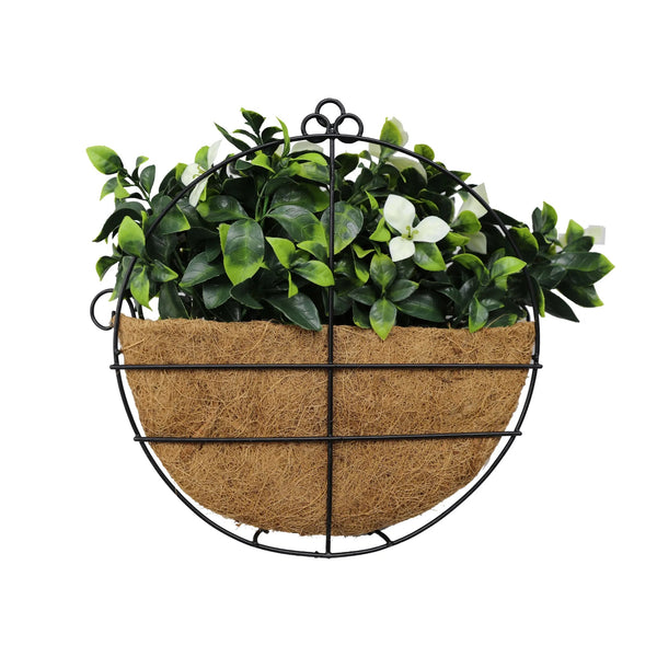 Wall-Mounted Flowering Jasmine Basket – UV Resistant (20cm x 35cm) — gallery image 3
