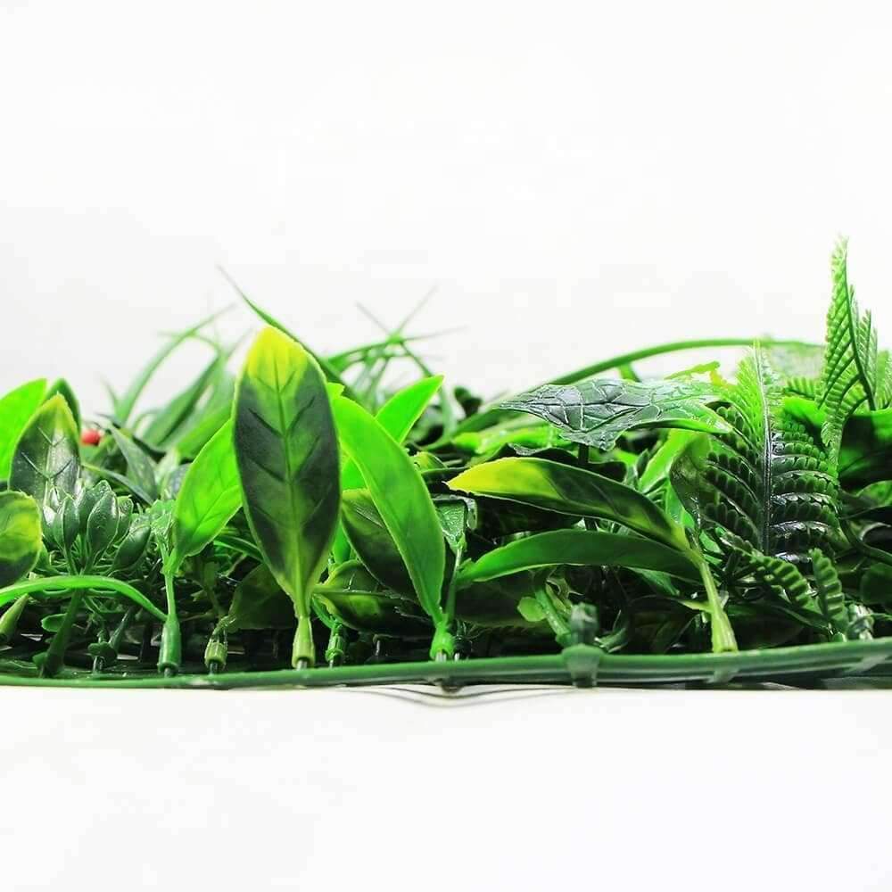 Luxury White Flowering Boxwood Vertical Garden Green Wall Panel 1m x 1m – SGS UV Resistant — gallery image 2
