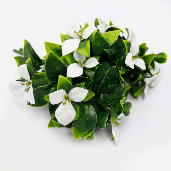 White Flowering Jasmine Artificial Stem 30cm - image 10