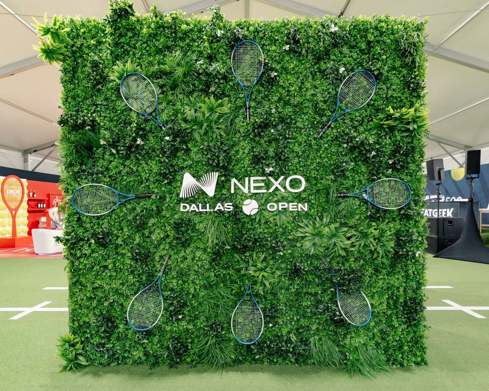 White Lily Artificial Green Wall 1m x 1m - UVTEX Certified UV Resistant - Designer Vertical Gardens artificial garden wall plants artificial green wall australia