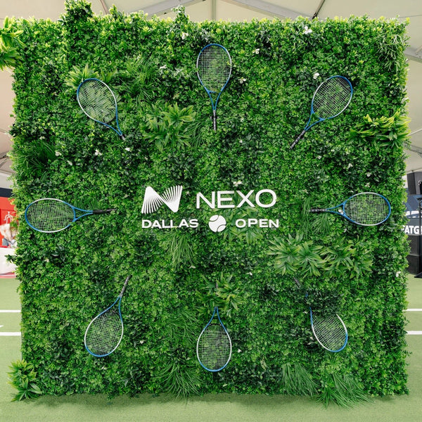 White Lily Artificial Green Wall 1m x 1m - UV Certified - image 29