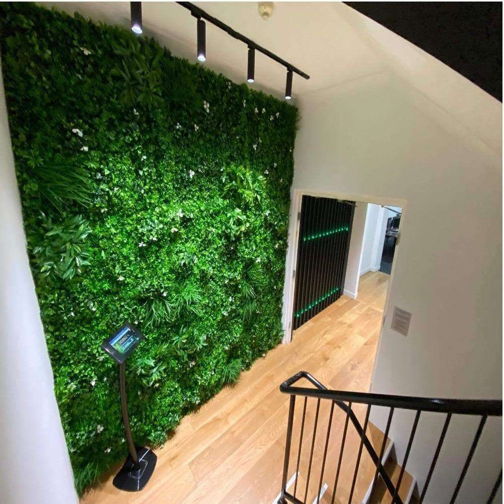 Luxury White Lily Vertical Garden Green Wall Panel 1m x 1m – SGS UV Resistant — gallery image 17