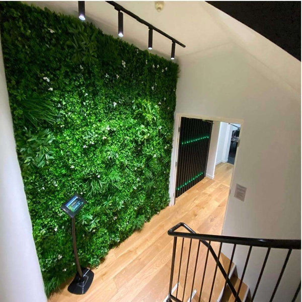 Luxury White Lily Vertical Garden Green Wall Panel 1m x 1m – SGS UV Resistant — gallery image 17