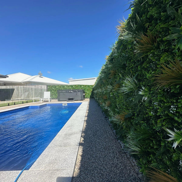 Wild Tropics Artificial Green Wall 1m x 1m - UVTEX Certified UV Resistant - image 13