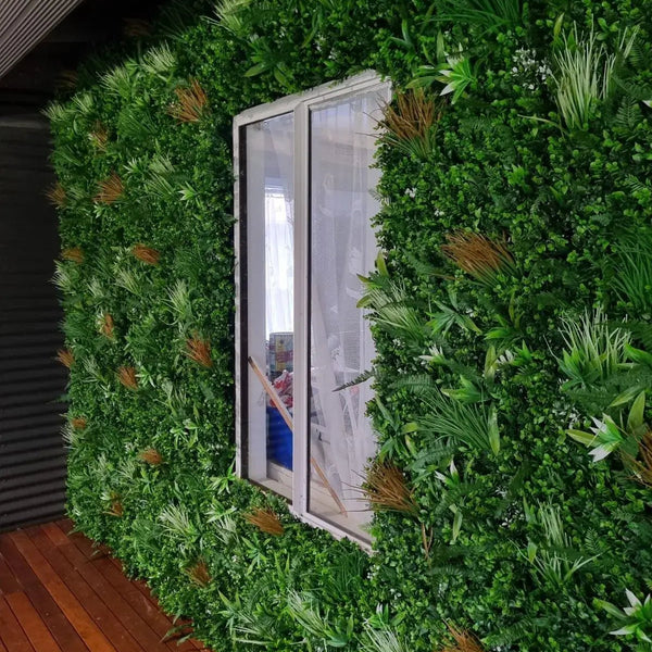 Wild Tropics Artificial Green Wall 1m x 1m - UVTEX Certified UV Resistant - image 11