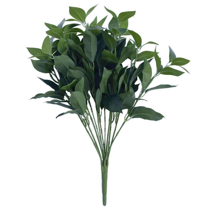 (5 Pack) Artificial Stem Bayleaf Foliage Bunch 45cm