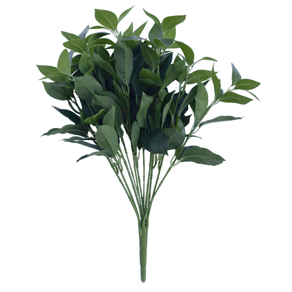 (5 Pack) Artificial Stem Bayleaf Foliage Bunch 45cm - image 1