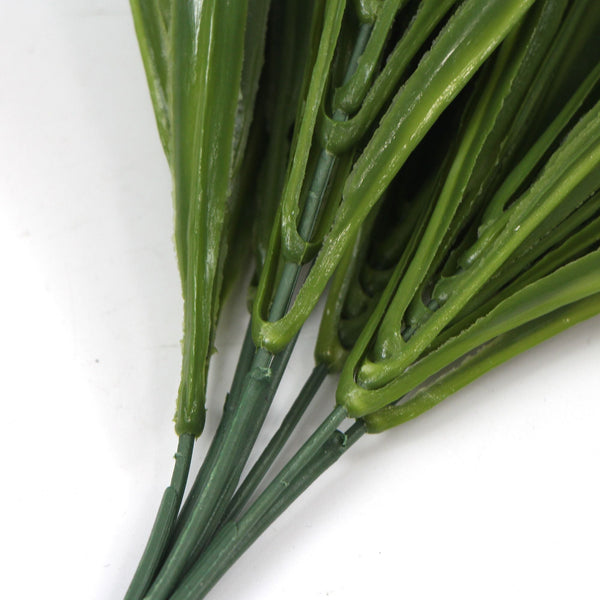 5 Pack - UV White Tipped Artificial Grass Stem - 35cm — gallery image 7