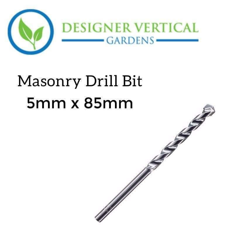 5mm Masonry Drill Bit - Designer Vertical Gardens artificial garden wall plants artificial green wall australia