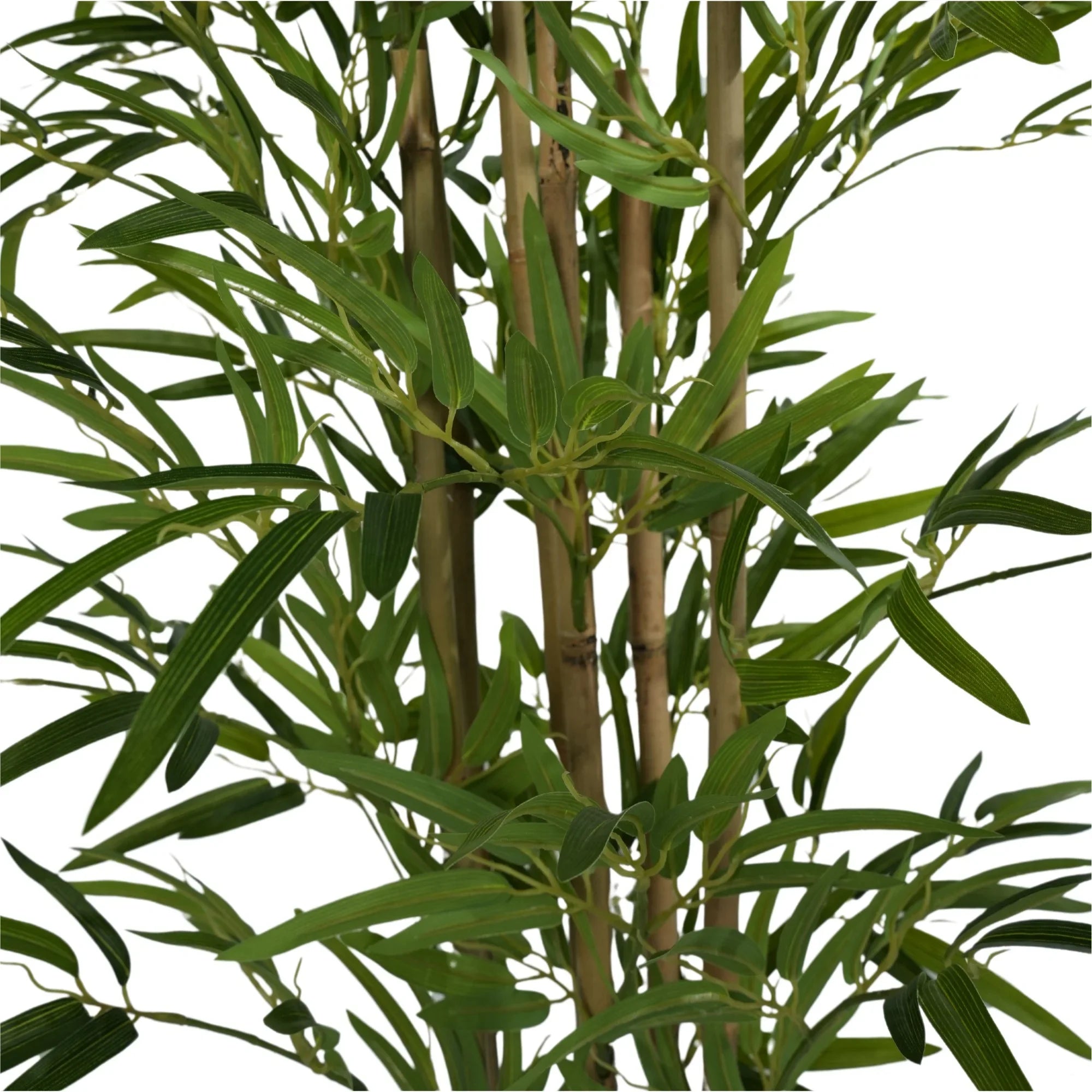 Artificial Bamboo Natural Trunk (Real Touch Leaves) 150cm - Designer Vertical Gardens Bamboos and Palm vertical garden artificial plants