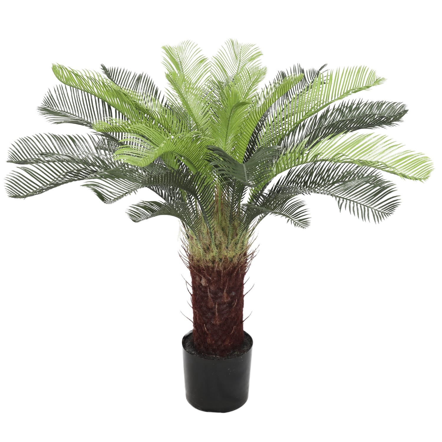 Artificial Cycas / Cycad Palm Tree 105cm UV Resistant - Designer Vertical Gardens Artificial Trees for Balconies Artificial Trees for Commercial Properties