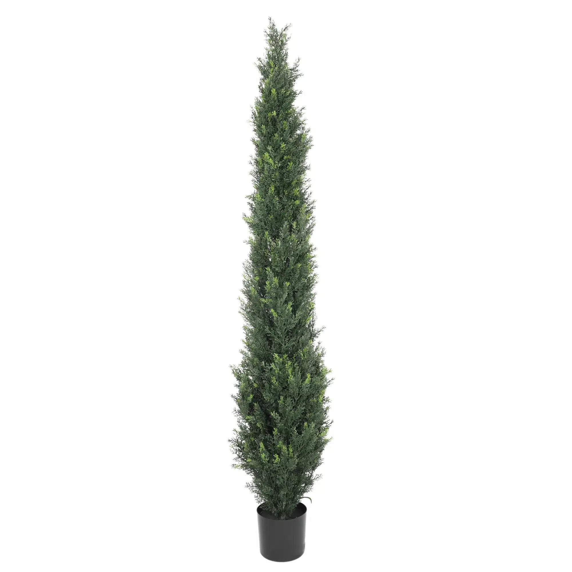 Artificial Cypress Pine Tree UV Resistant 2.1M - Designer Vertical Gardens artificial hedges sydney artificial vertical garden plants