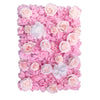 Load image into Gallery viewer, Artificial Flower Wall Backdrop Panel 40cm X 60cm Mixed White &amp; Cream &amp; Pink Flowers - Designer Vertical Gardens artificial green walls with flowers Flowering plants