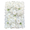 Load image into Gallery viewer, Artificial Flower Wall Backdrop Panel 40cm X 60cm Mixed Whites - Designer Vertical Gardens Artificial vertical garden wall panel flowering
