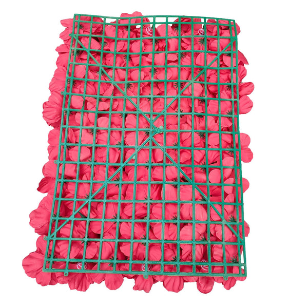 Artificial Flower Wall Backdrop Panel 40cm X 60cm Romantic Red - image 4