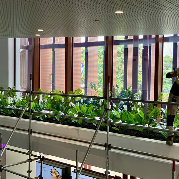 Artificial Flowering White Peace Lily / Calla Lily 95cm - image 4